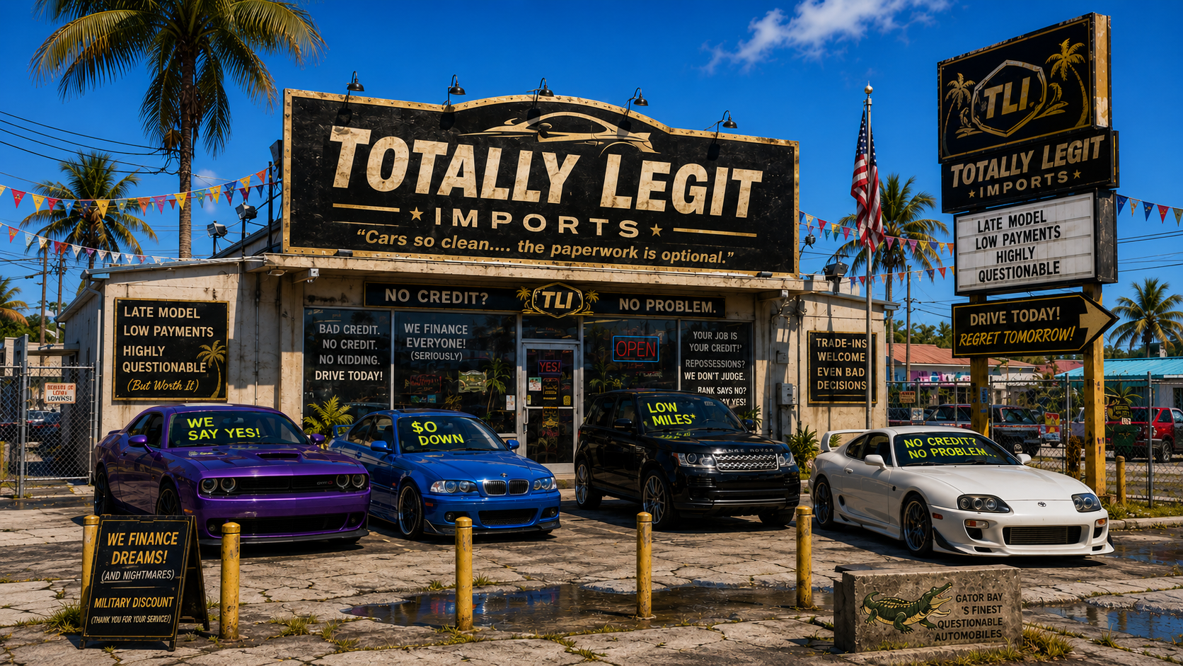 Totally Legit Imports