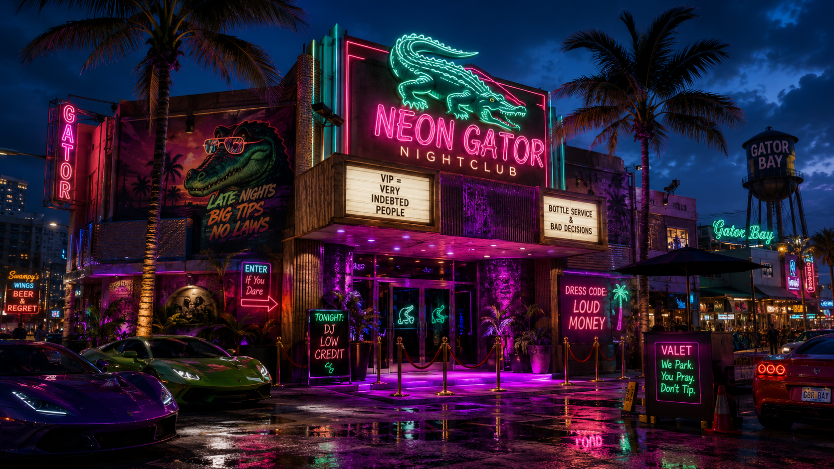 Neon Gator Nightclub